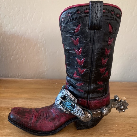 ceramic cowboy boots